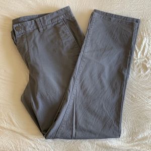 Bonobos Men’s Tailored Fit Grey Stretch Washed Chinos, 34x30